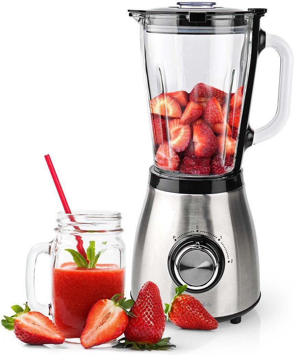 Nedis Blender 0.88 M - Zwart