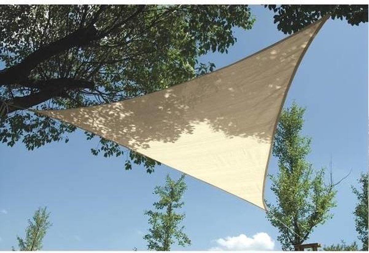 Velleman Schaduwdoek Driehoek 5x5x5 Champagne