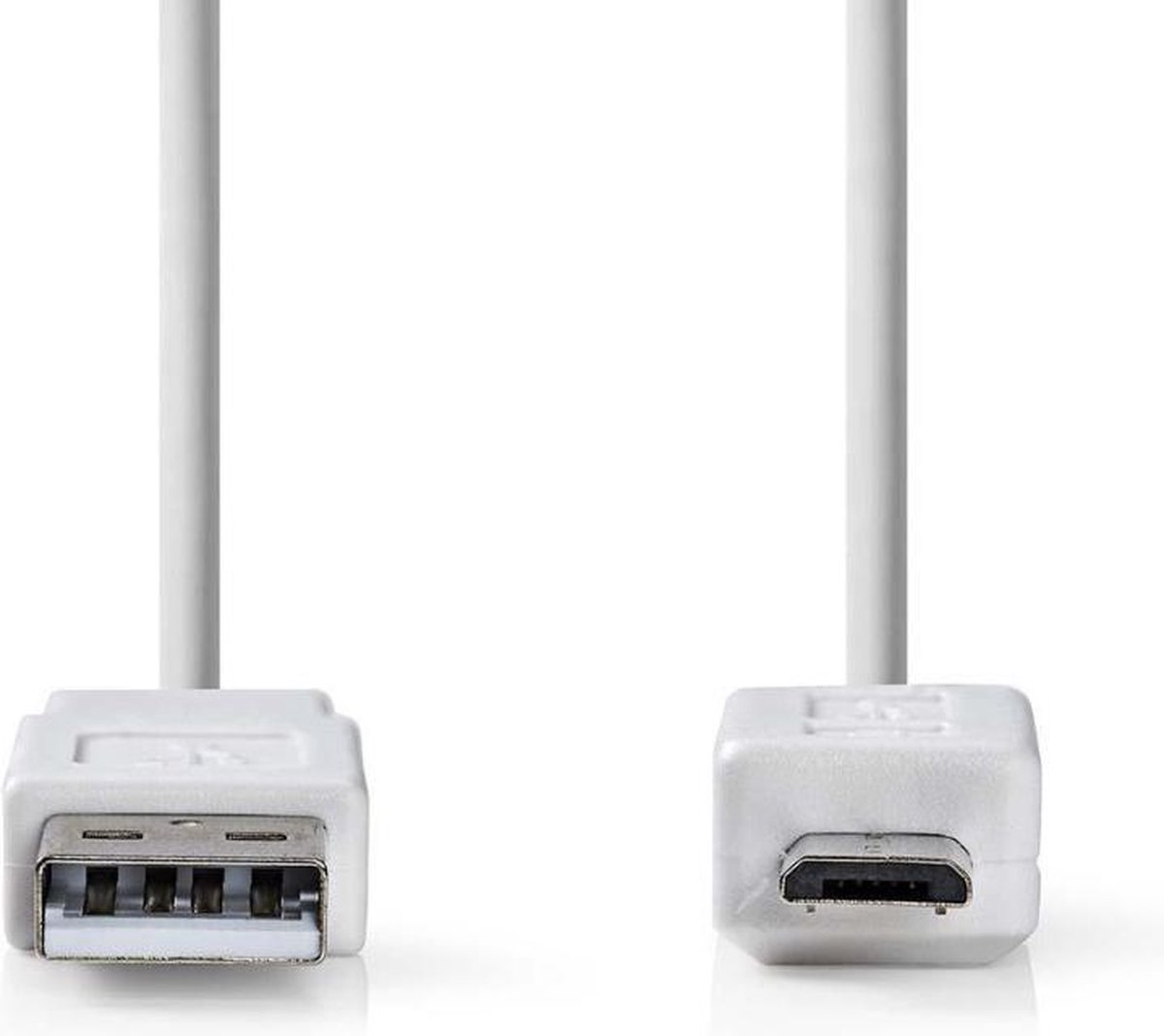 Nedis Usb-kabel - Wit - 1.00 M