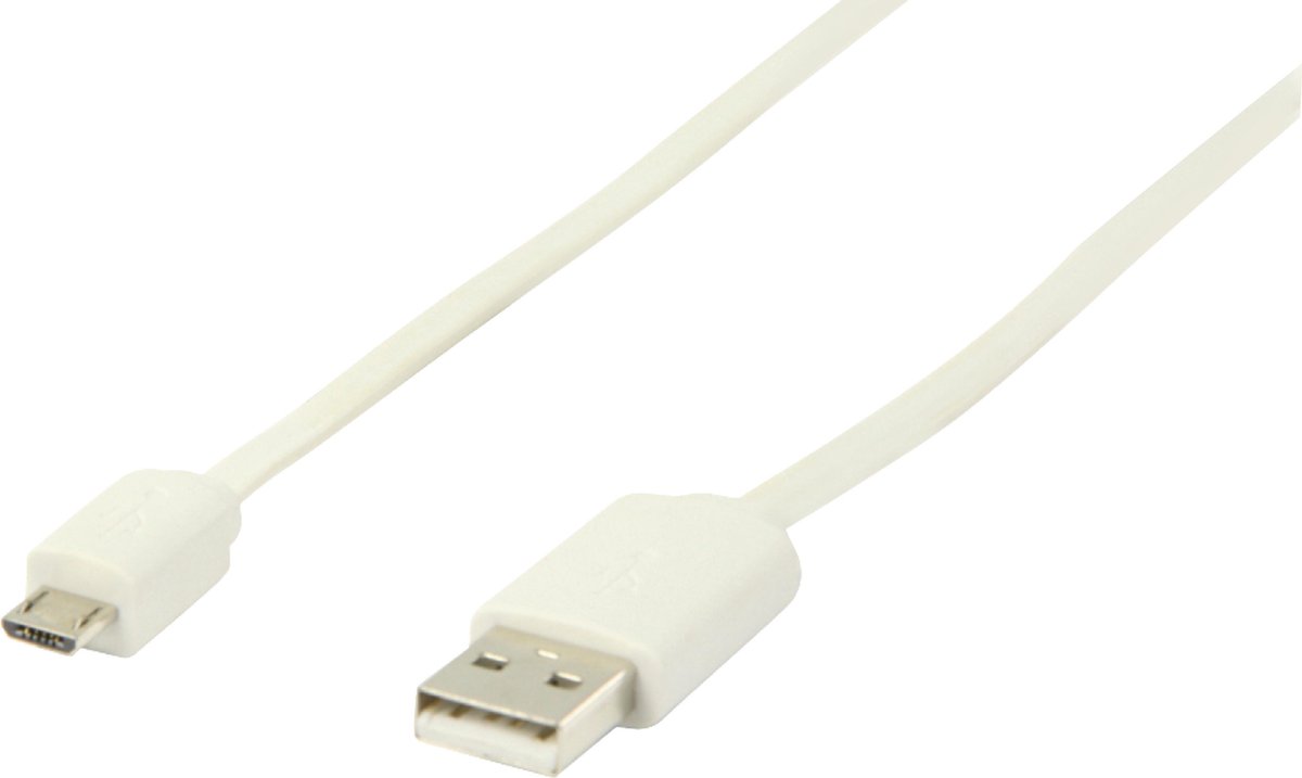 Nedis Usb-kabel - Wit - 1.00 M