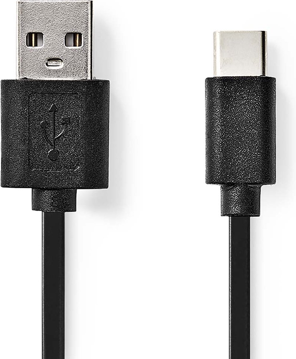 Nedis Usb-kabel 1.00 M - Zwart