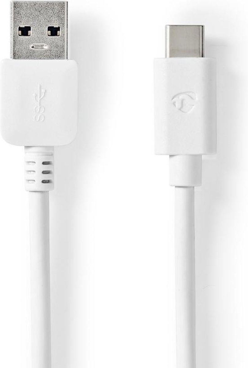 Nedis Usb-kabel - Wit - 1.00 M
