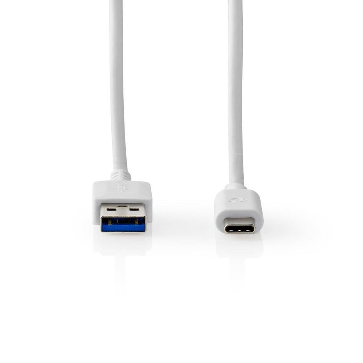 Nedis Usb-kabel - Wit - 1.00 M