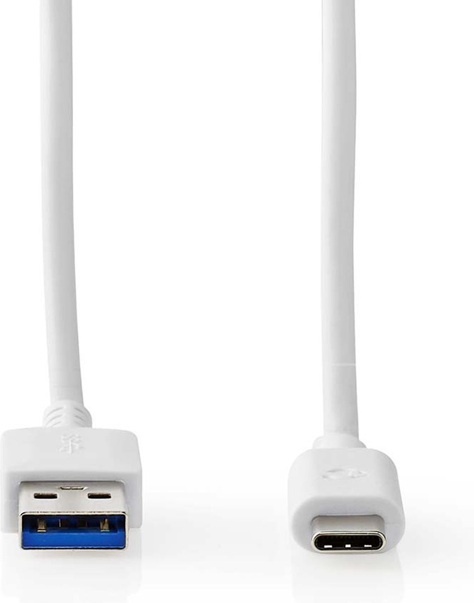 Nedis Usb-kabel - Wit - 1.00 M