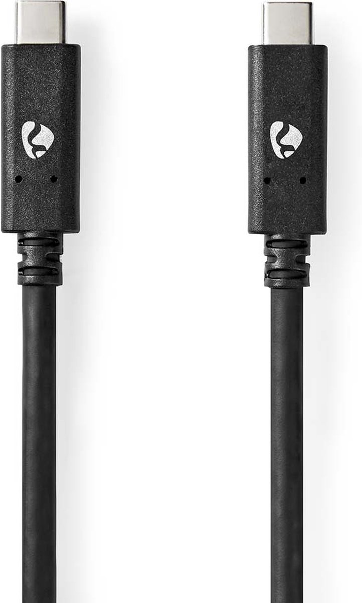 Nedis Usb-kabel 1.00 M - Zwart