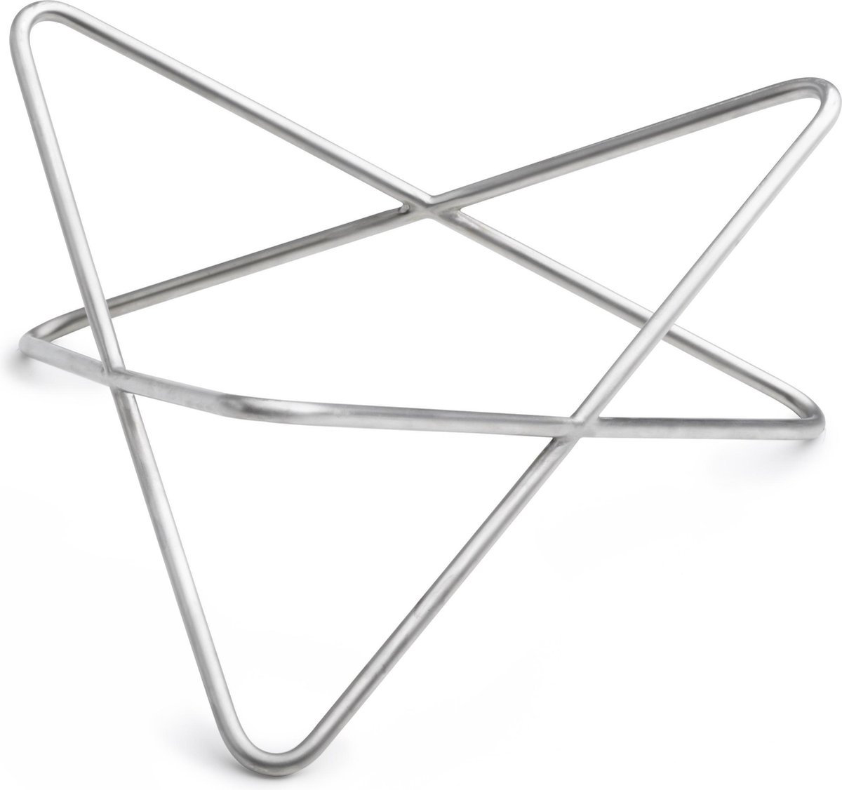 Bowl Vuurschaal Met Wirebase Laag - Zwart