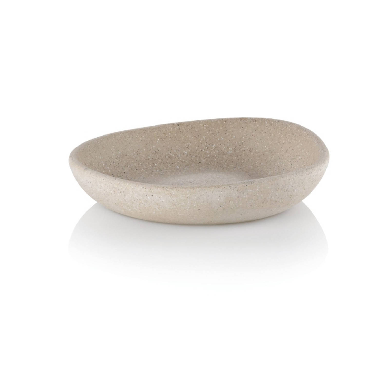 Kela Zeepschaal, Cement, - Roda - Beige