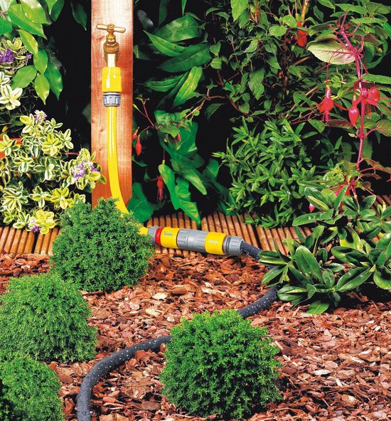 Hozelock Poreuze slang 12,5 mm 10 m - Zwart