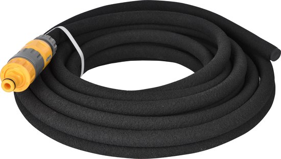 Hozelock Poreuze slang 12,5 mm 10 m - Zwart