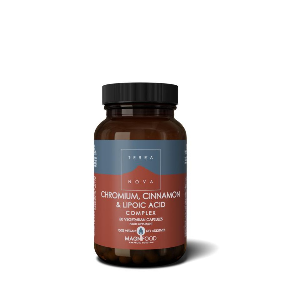 Terranova Chromium, cinnamon & lipoic acid complex