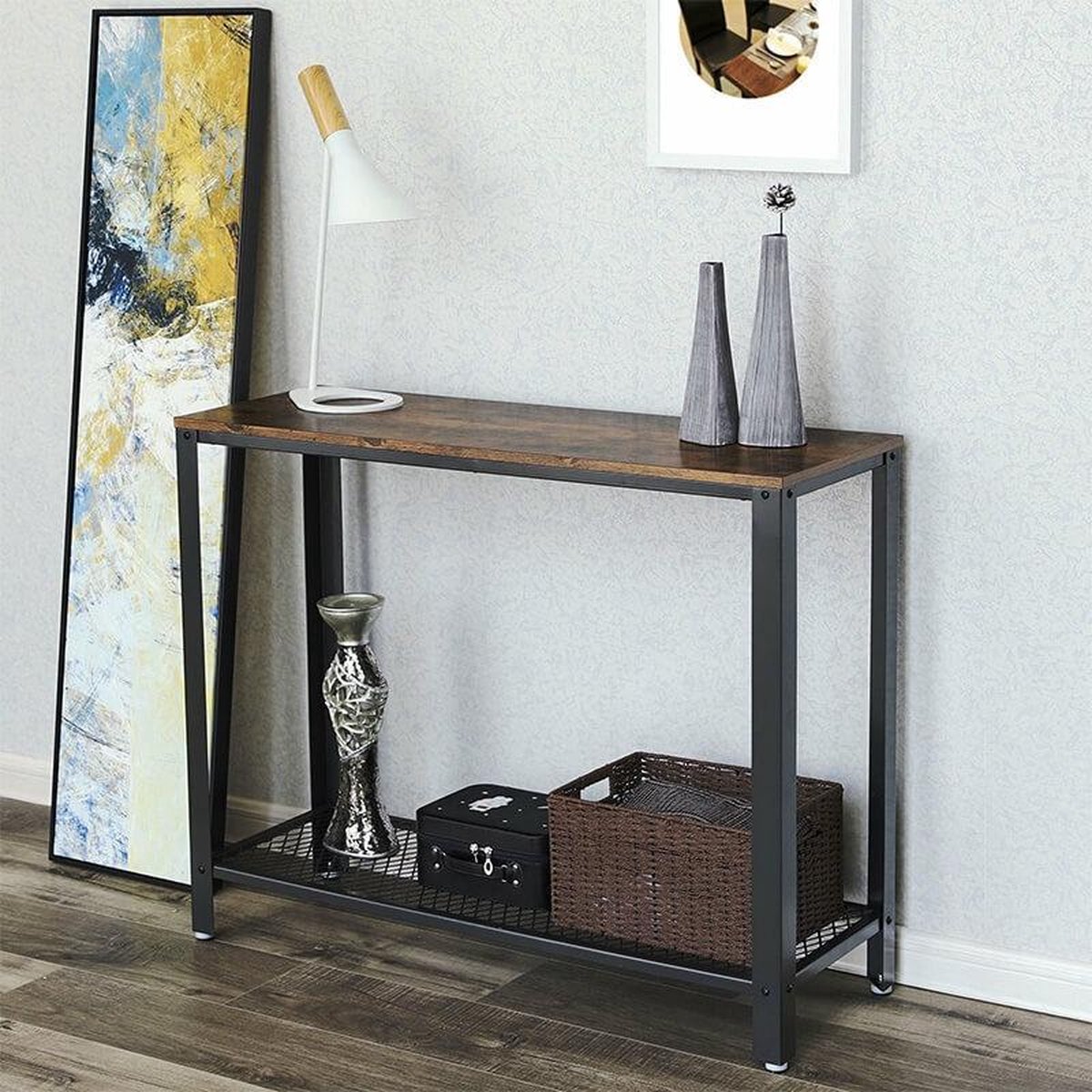 Ibella Living Hal Tafel - Zwart