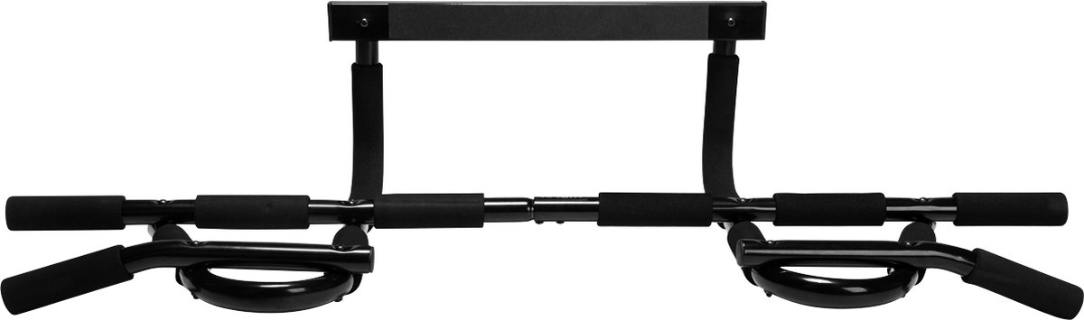 VirtuFit Multifunctionele Optrekstang - Pull Up Bar Deluxe - - Zwart