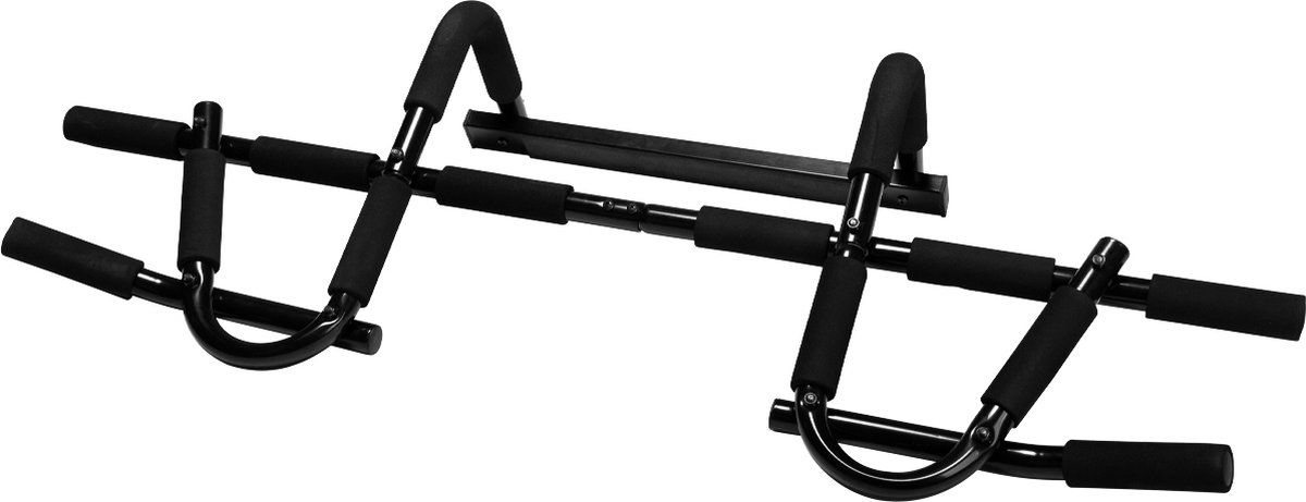 VirtuFit Multifunctionele Optrekstang - Pull Up Bar Deluxe - - Zwart