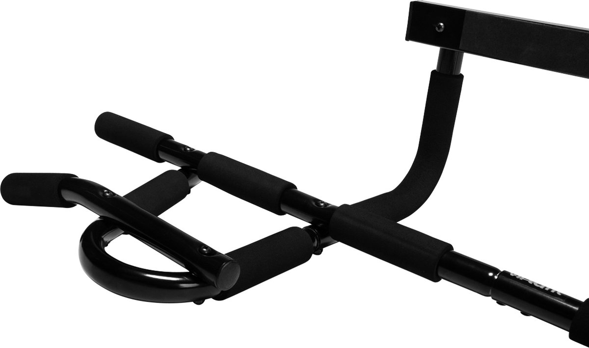 VirtuFit Multifunctionele Optrekstang - Pull Up Bar Deluxe - - Zwart