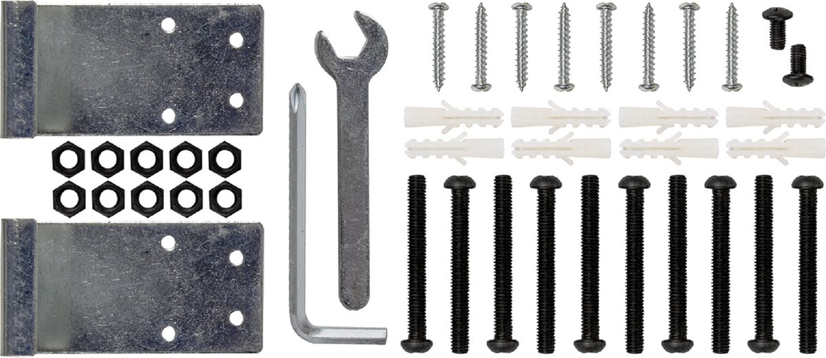 VirtuFit Multifunctionele Optrekstang - Pull Up Bar Deluxe - - Zwart