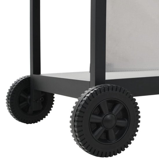 Vidaxl Gasbarbecue En Grill 6 Kookzones Roestvrij Staal Zilverkleurig - Silver