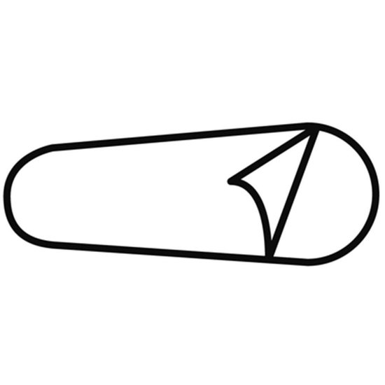 Travelsafe Lakenzak Mummy Katoen Ts0315 - Wit