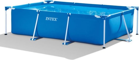 Intex Zwembad Rectangular Frame 300x200x75 Cm 28272np - Blauw