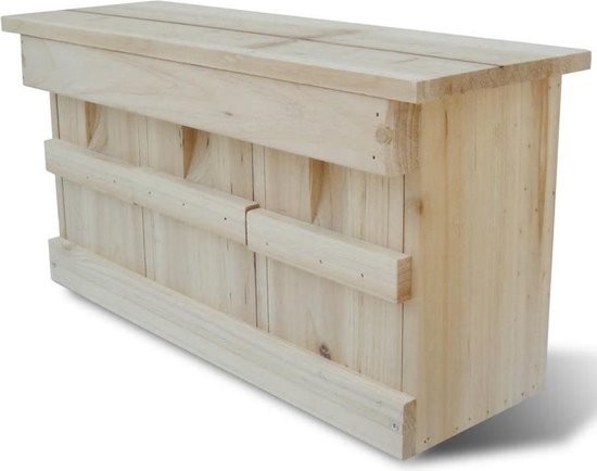 Nestkast Voor Huismus 44 X 15,5 X 21,5 Cm - Bruin