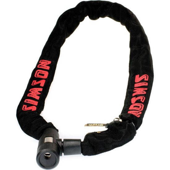 Simson Kettingslot Entry Kettingslot 90 Cm X 6 Mm/rood - Zwart