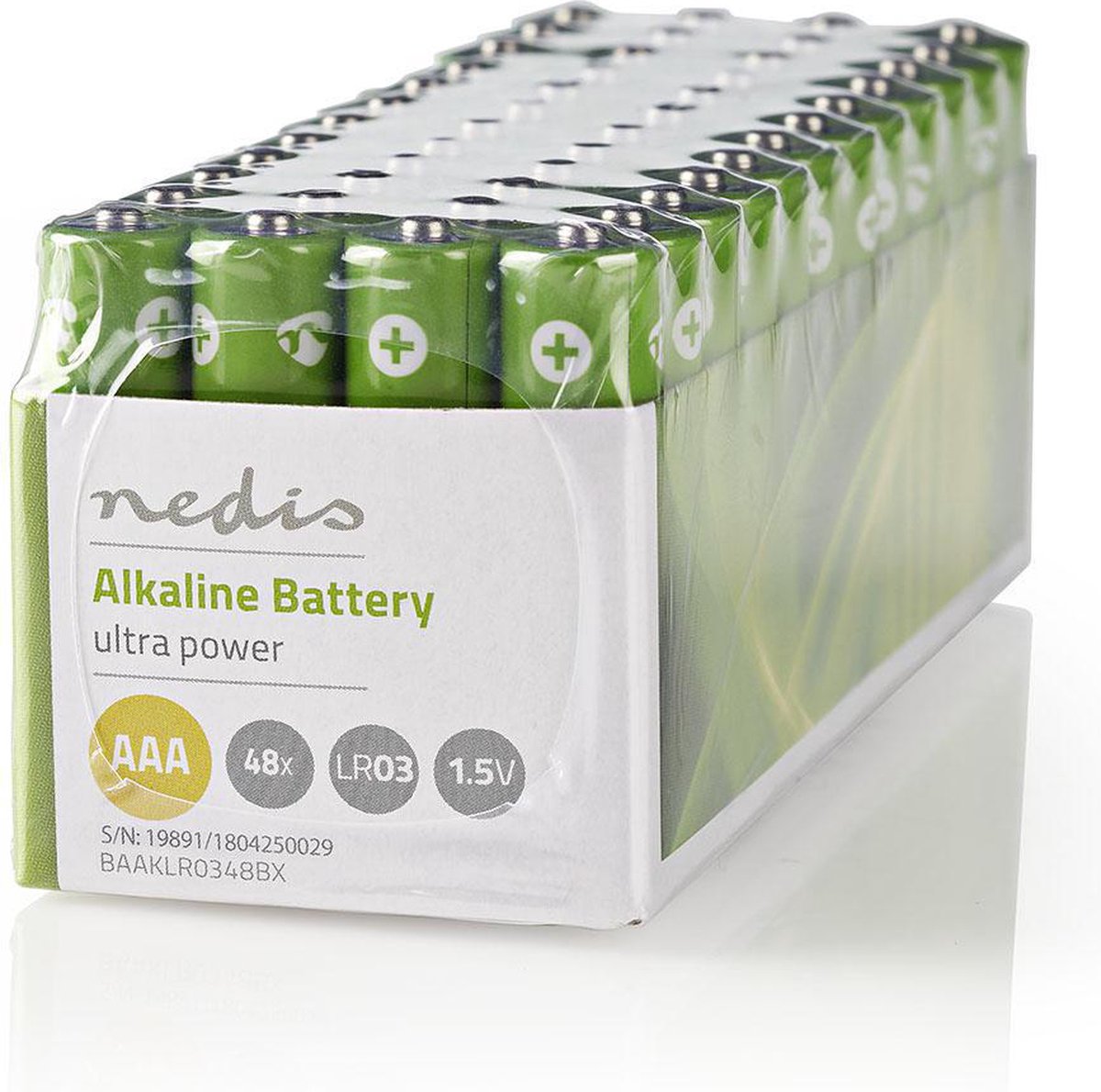 Nedis Alkaline Batterij Aaa 1,5 V 48 Stuks