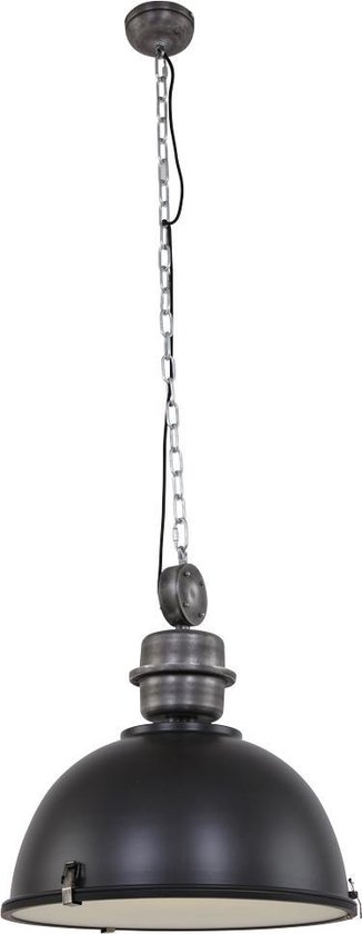 Steinhauer Hanglamp Bikkel 52 Cm - Zwart