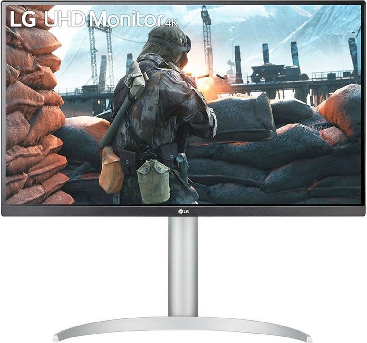 LG 27UP650-W - 27" - Zwart