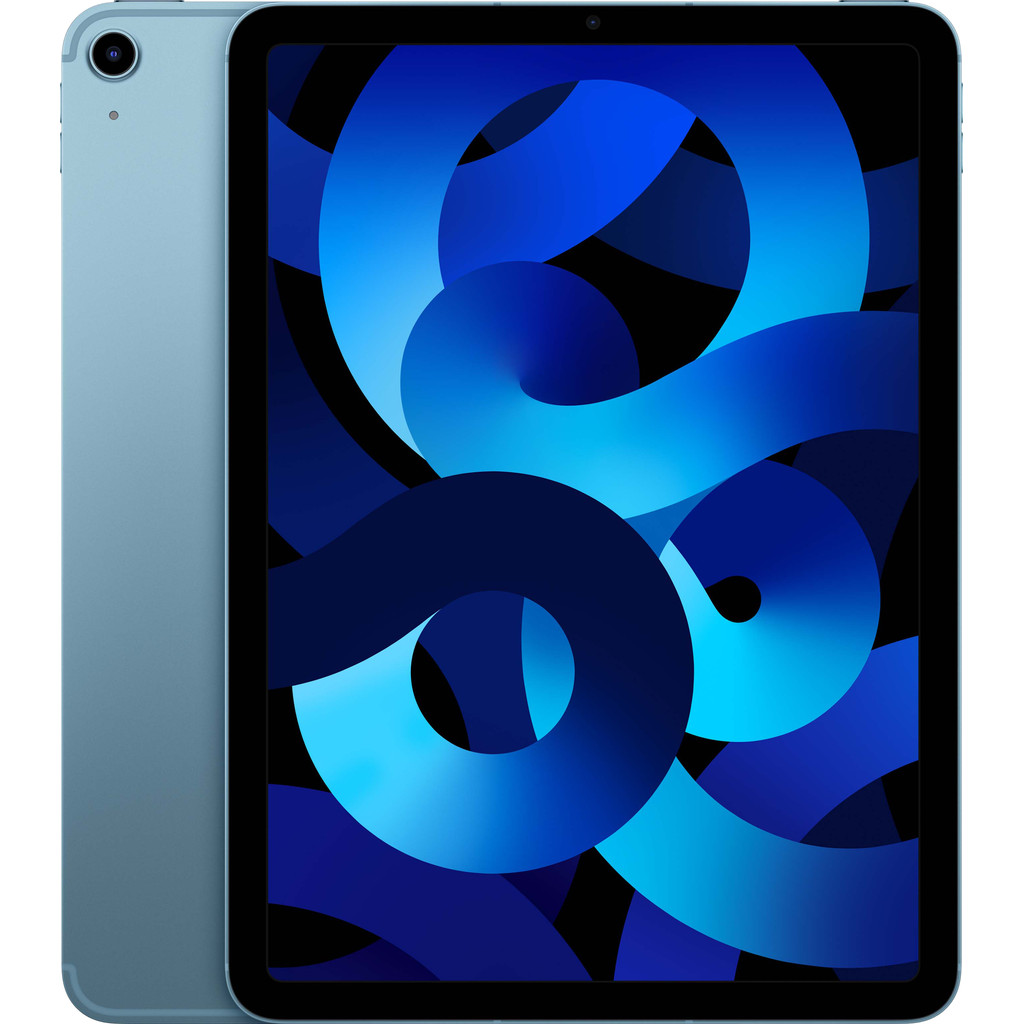 Apple iPad Air (2022) 10.9 inch 64 GB Wifi + 5G - Blauw
