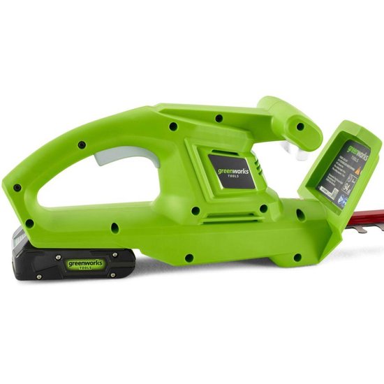 Greenworks Heggenschaarset Met 24 V 2 Ah Accu G24ht54 2201207ua - Groen