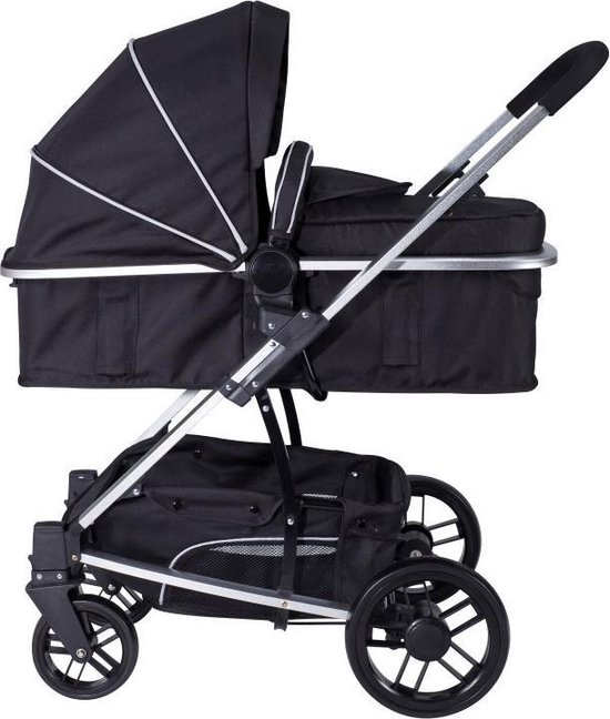 Bebies First Combi Kinderwagen Traffic - Zwart