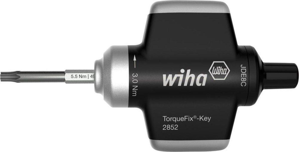 Wiha Momentschroevendraaier met sleutelgreep | TorqueFix® Key | vast ingestelde momentbegrenzing | 3,0 Nm - 38621