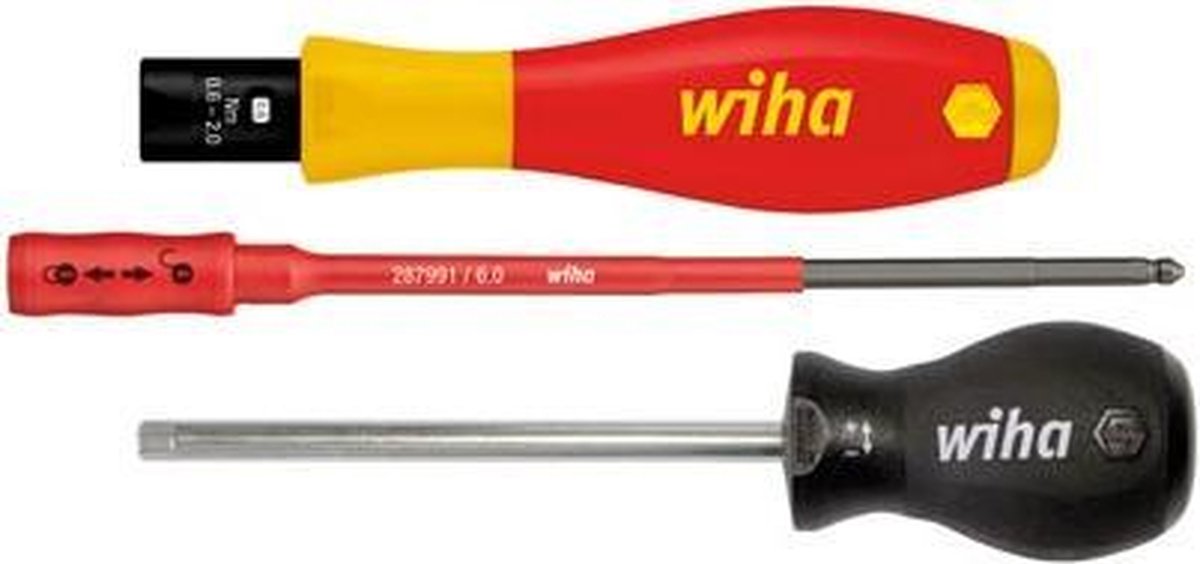 Wiha Momentschroevendraaier TorqueVario®-S electric | variabel instelbare momentbegrenzing | 0,8 - 5 Nm | 138 mm - 26626