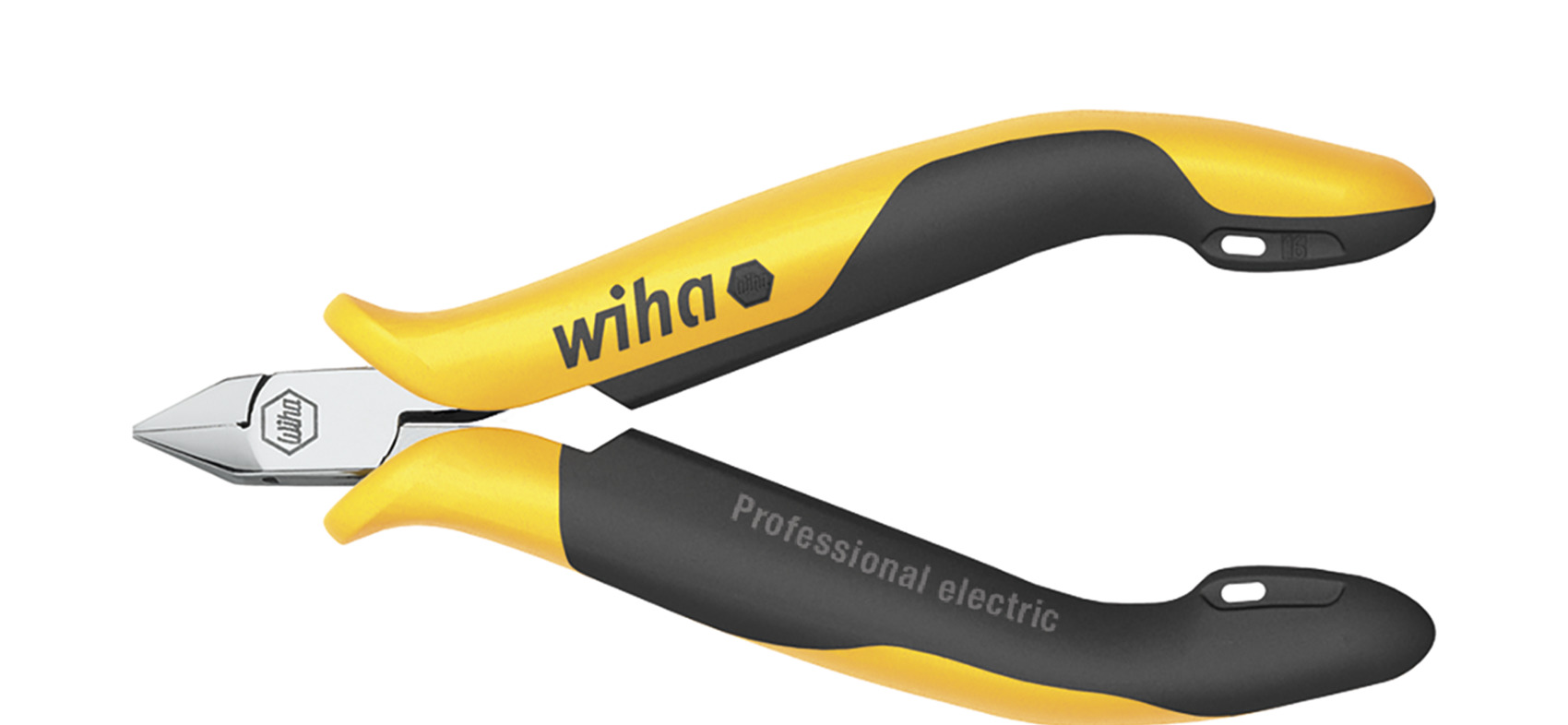 Wiha Zijkniptang Professional ESD smalle, spitse kop zonder facet | 115mm/4 12" - 33521