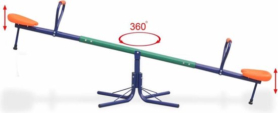 Vidaxl Wipwap 360 Graden Draaiend - Oranje