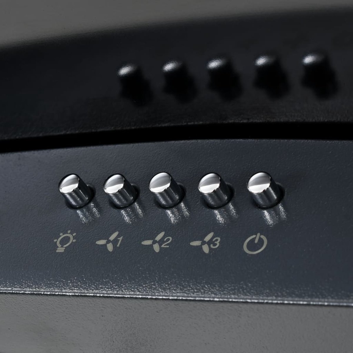 Vidaxl Wandafzuigkap 756 M³/u 90 Cm Roestvrij Staal - Zwart