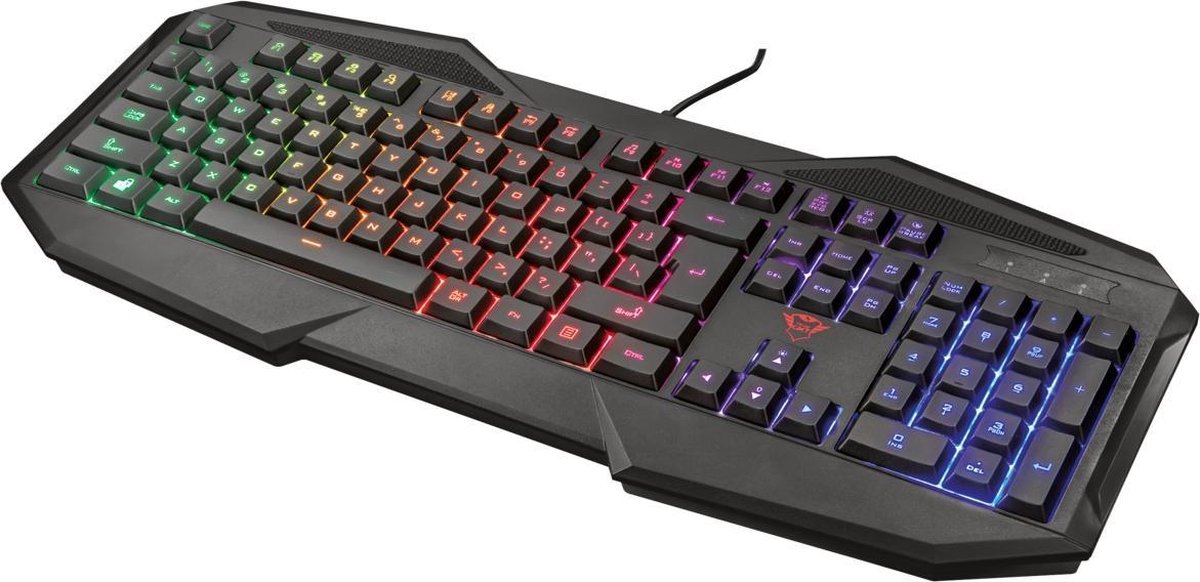 Trust Avonn GXT 830-RW | Gaming Keyboard | USB | Toetsenbord | Duits | QWERTZ