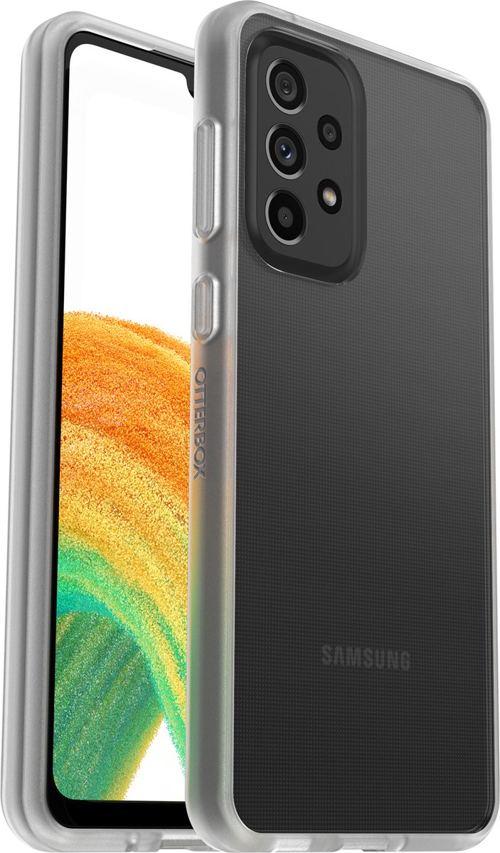 Otterbox React Samsung Galaxy A33 Back Cover Transparant