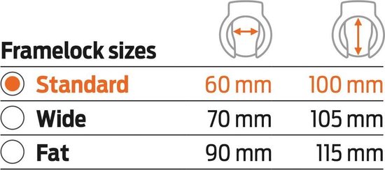 AXA Ringslot Defender Art-2 Staal/kunststof - Zwart
