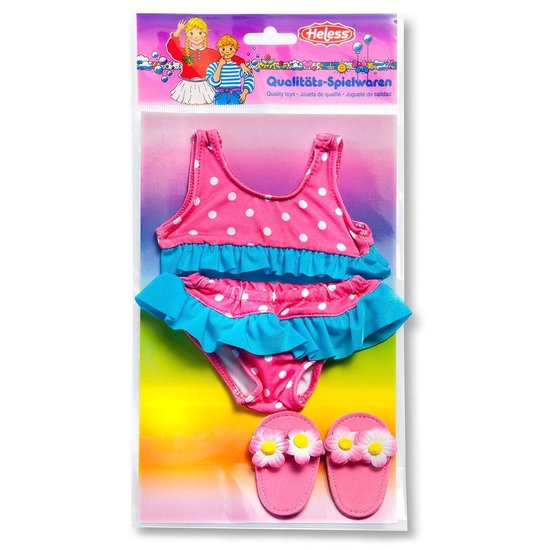 Heless Poppenbikini 35-45 Cm - Roze