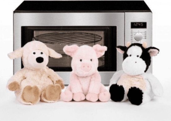 Warmies Beddy Bear - Lavendi (Met Lavendel) - Wit