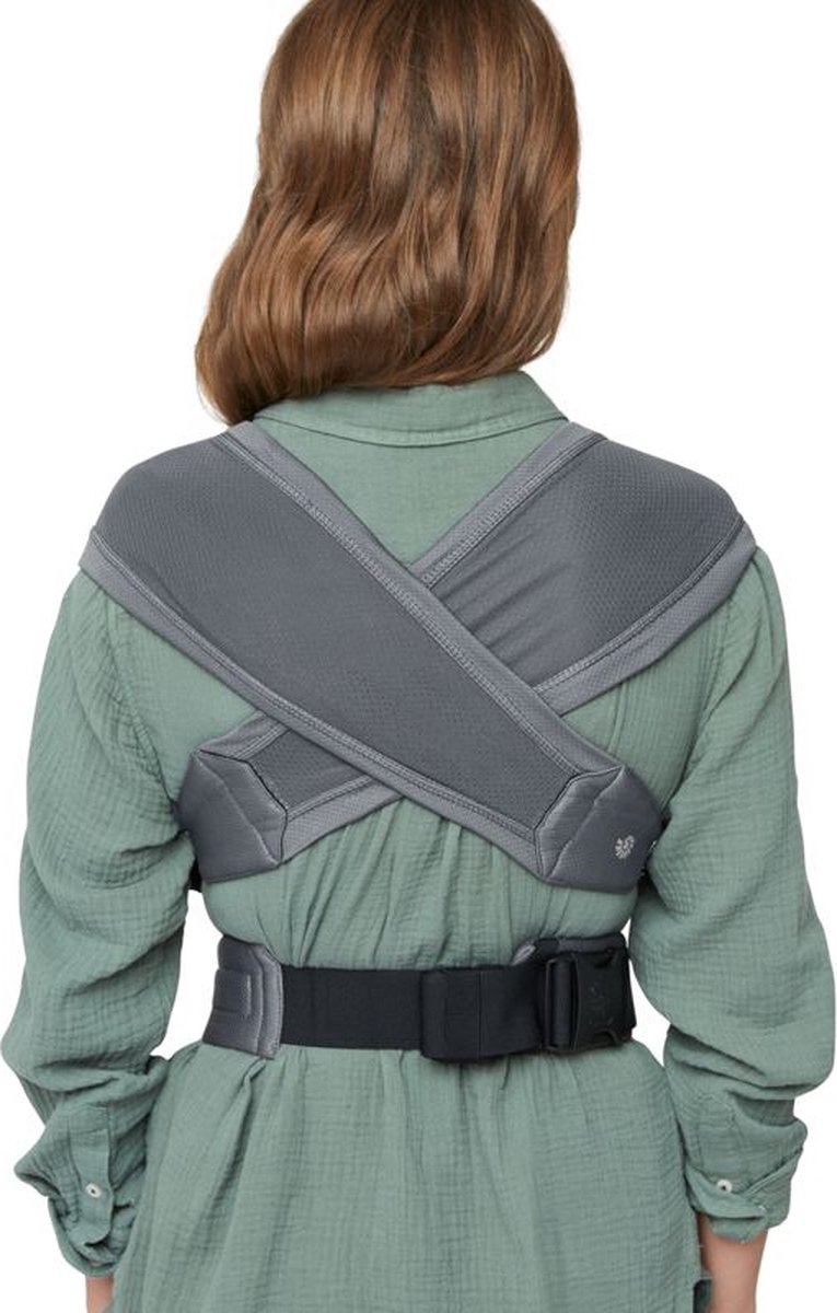 Ergobaby Buikdrager Embrace Soft Air Mesh Washed Black