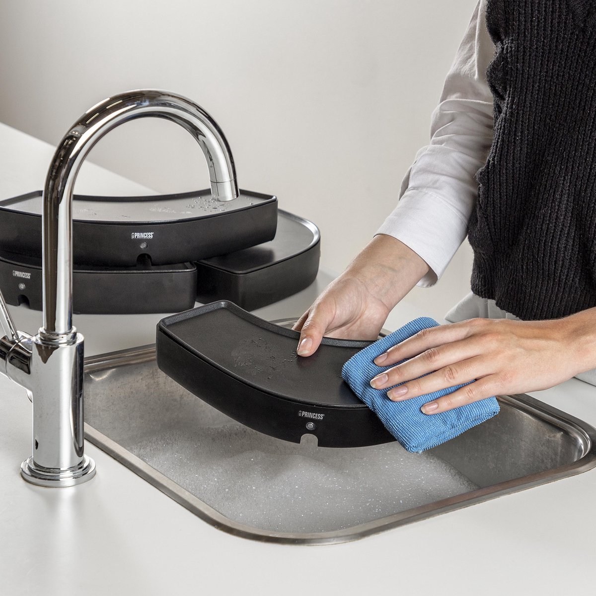 Princess gourmetset Dinner4All Circle - Zwart