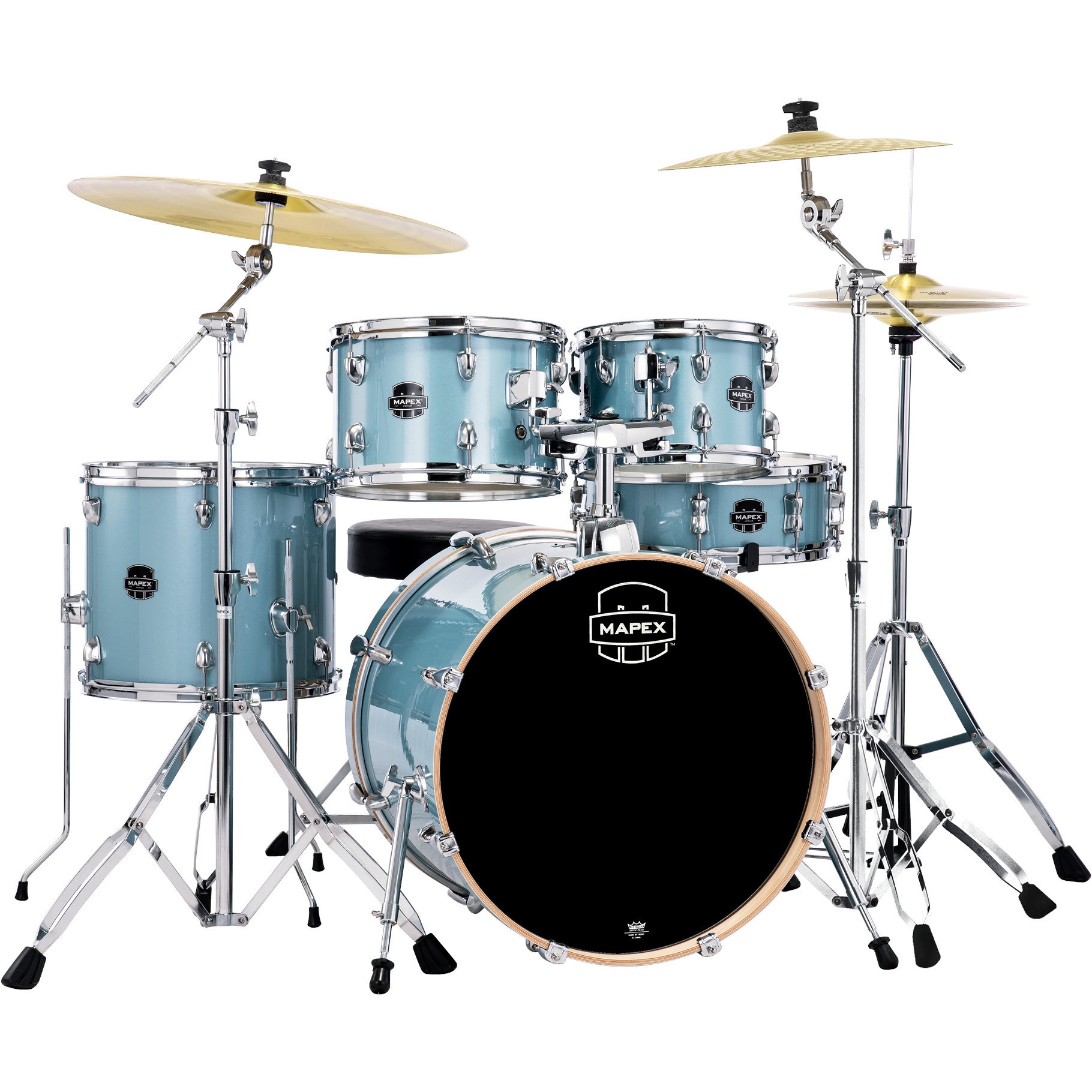 Mapex MXVE5045FTZVJ Venus Fusion aqua blue sparkle