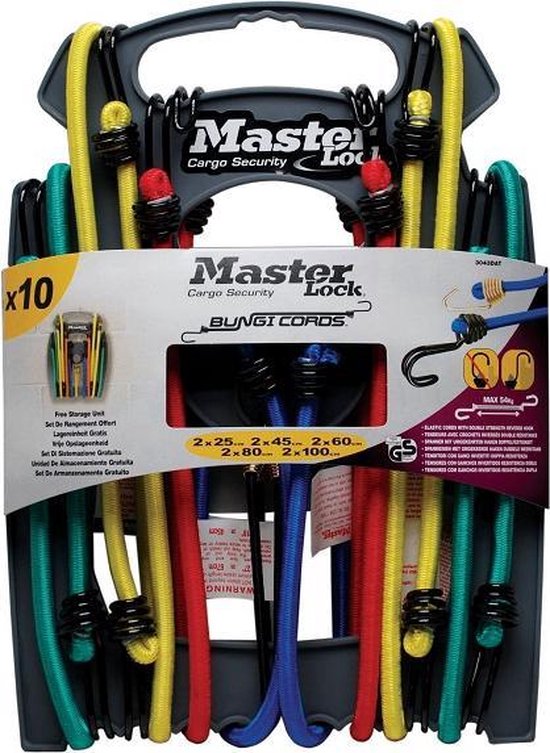 Masterlock Master Lock Snelbinder Set Twin Wire 10-delig 3043eurdat