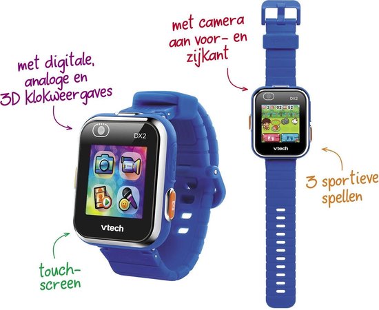 Vtech Kidizoom Smartwatch Dx2 - Blauw