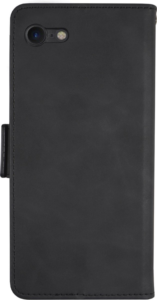 Bmax (Detachable Card Slot Wallet Leather Case) Iphone Se 2020 - Black/ - Zwart