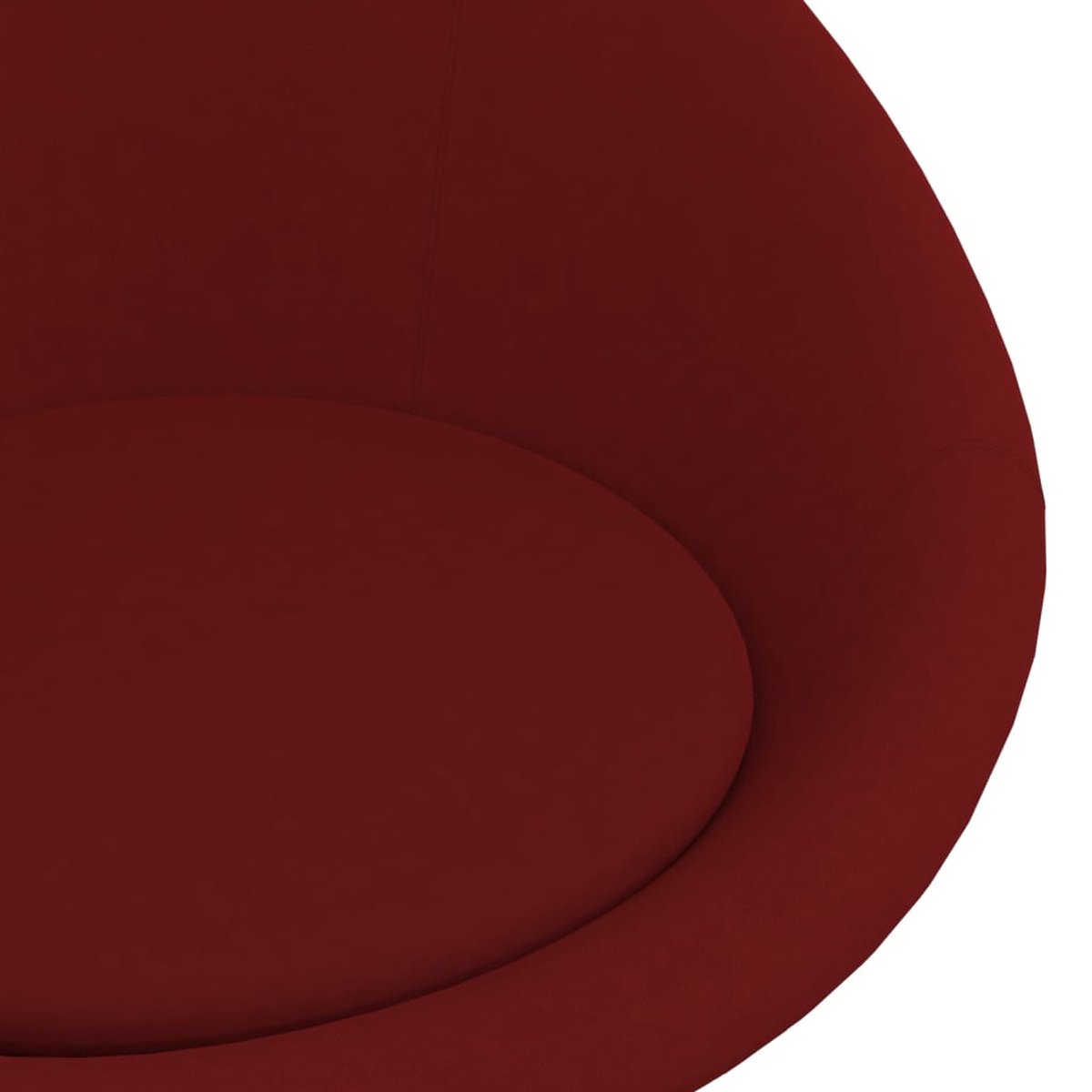 Vidaxl Eetkamerstoelen 4 St Fluweel Wijn - Rood