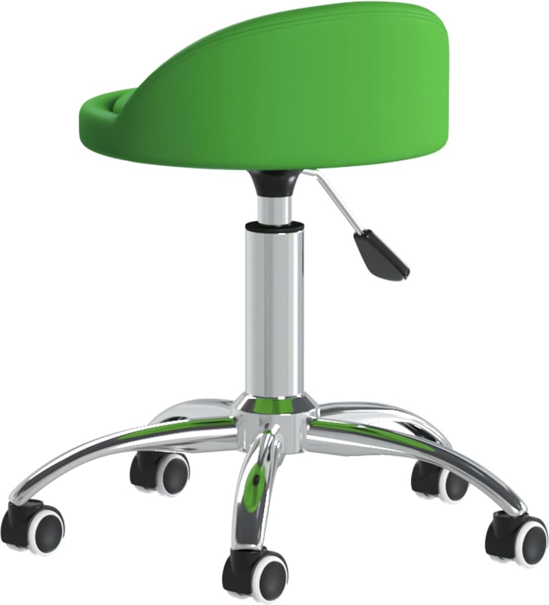Vidaxl Eetkamerstoelen Draaibaar 2 St Kunstleer - Groen