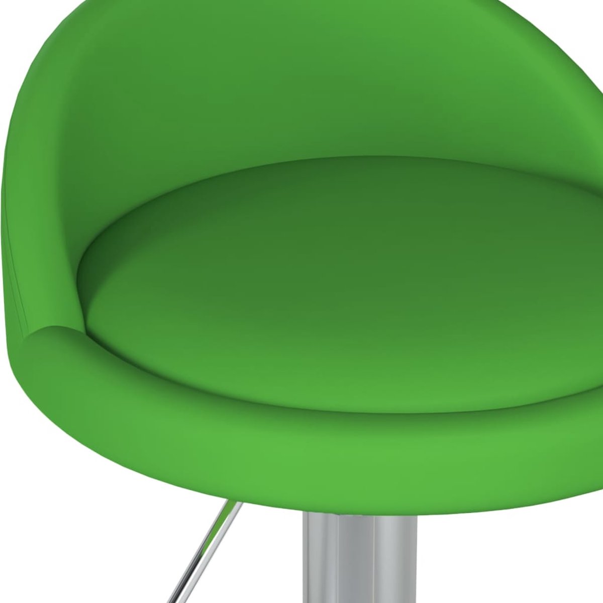Vidaxl Eetkamerstoelen Draaibaar 2 St Kunstleer - Groen