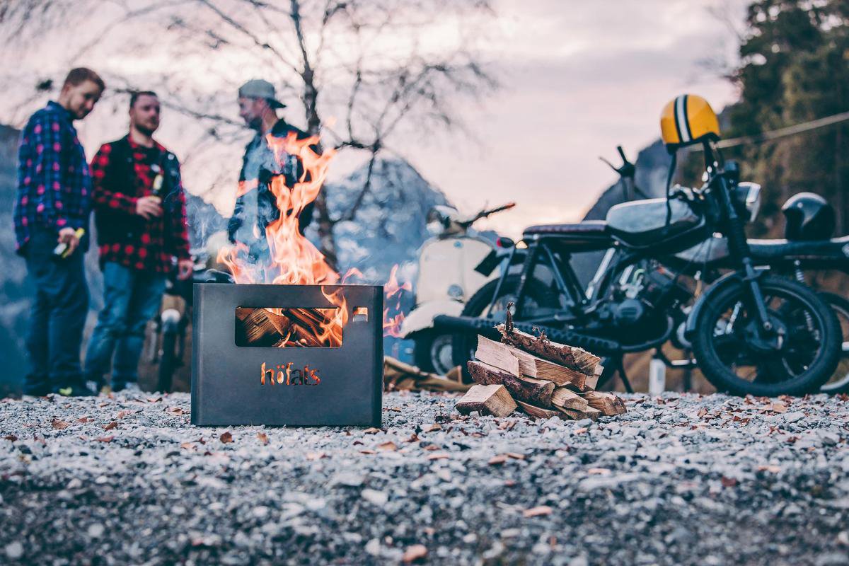 Beer Box Vuurkorf - Grijs